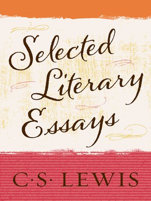 cover image of Selected Literary Essays
